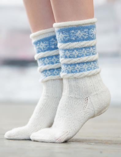 Berit Løkken for Hillesvåg UllvarefabrikkSnøfnugg