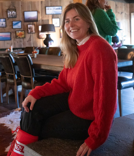 Ane Kydland ThomassenScript Genser i Lace Kid Mohair