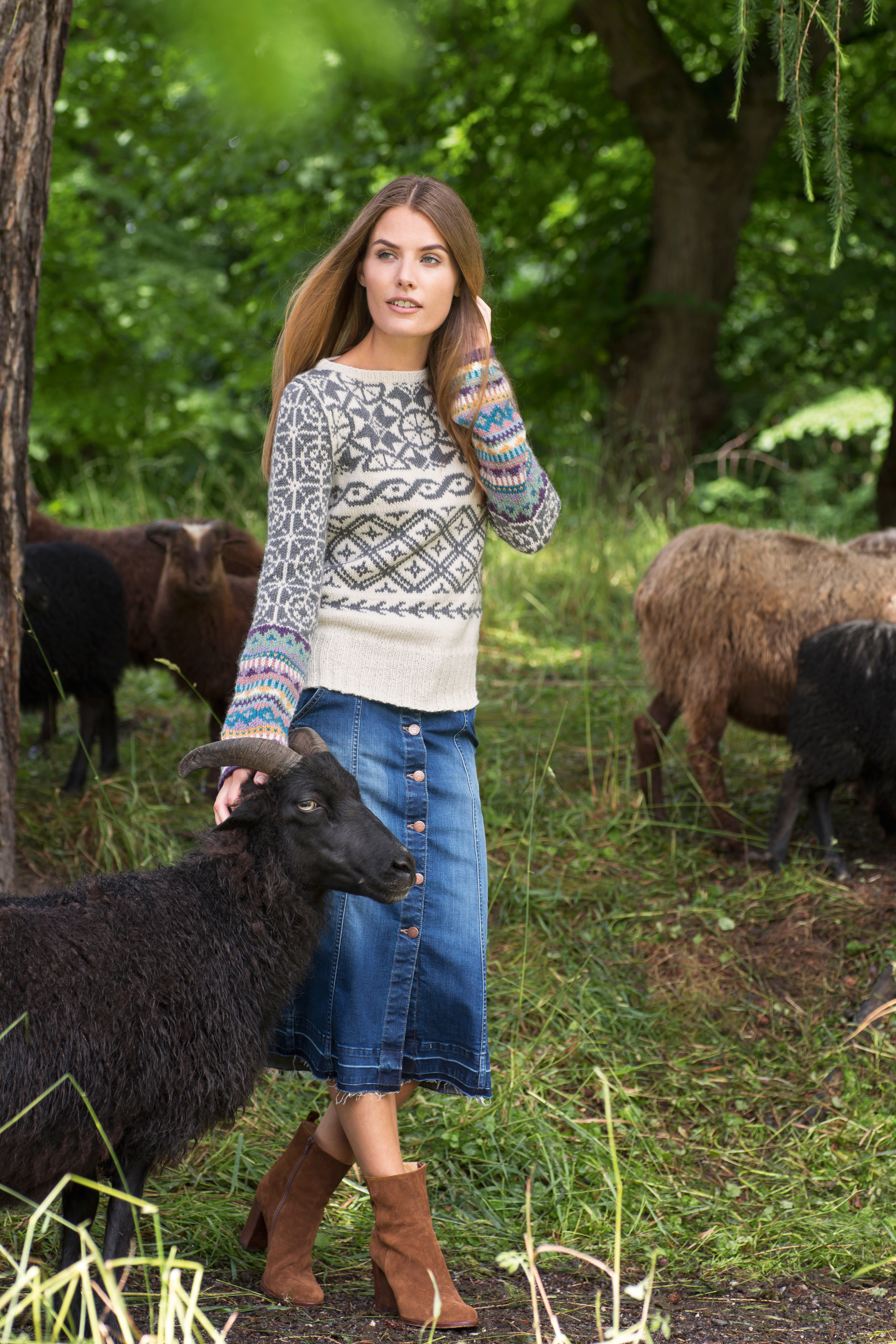Bente Presterud RøvikRings & Roses Mønstergenser