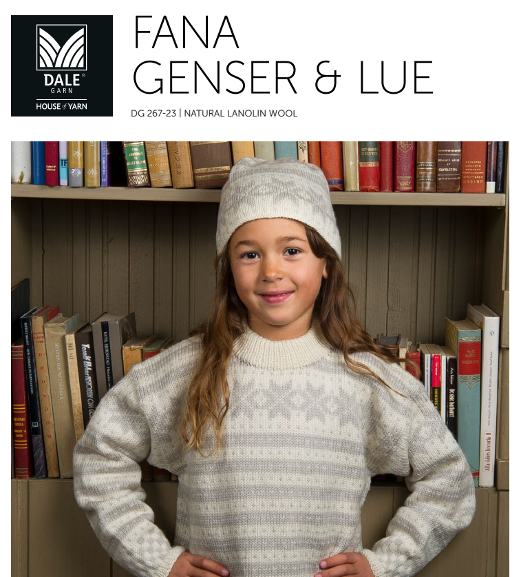 Dale GarnFana genser og lue