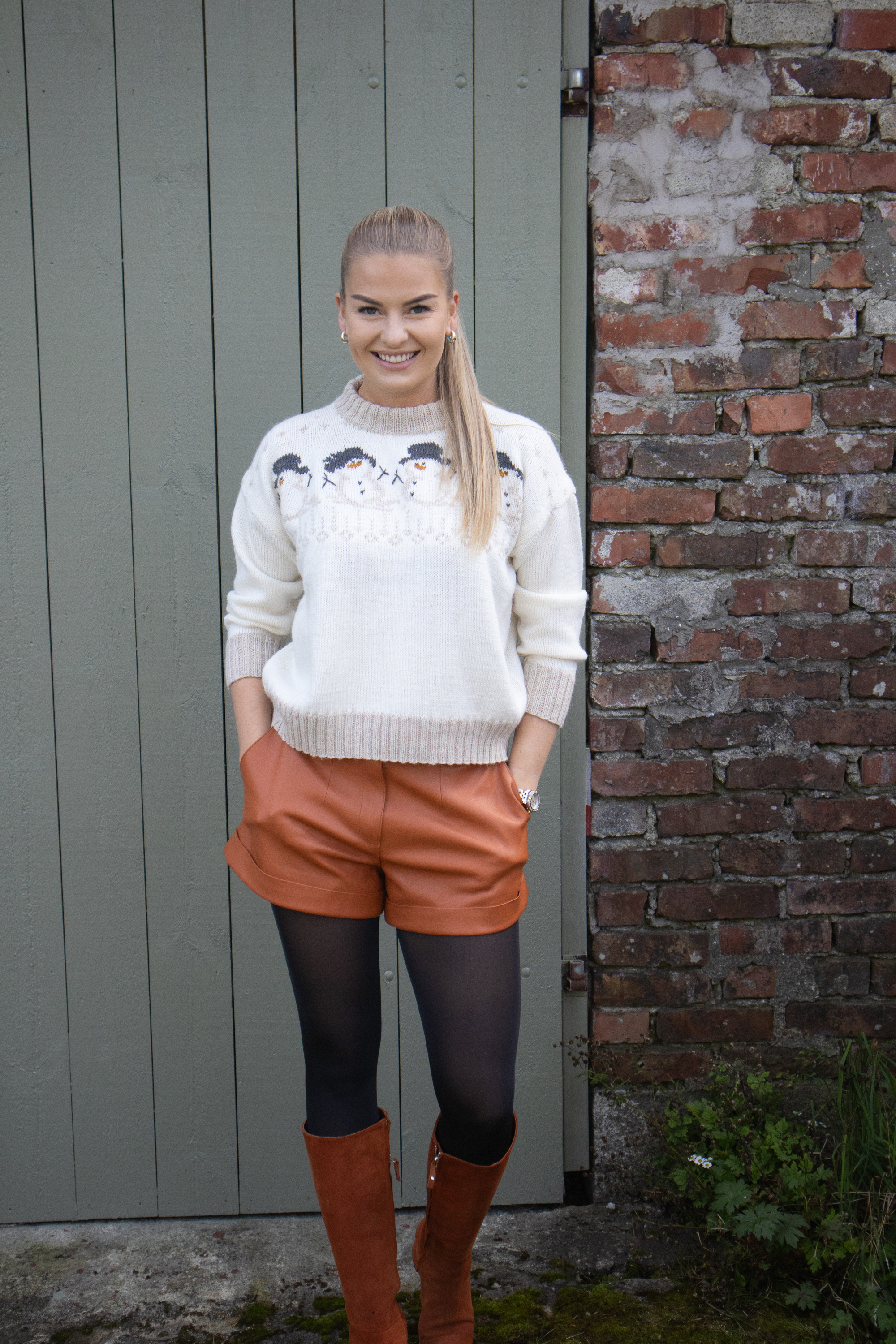 Brit Frafjord ØrstavikSnowman genser