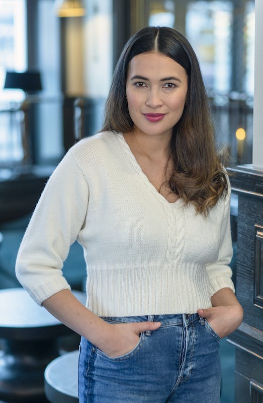 Anne-Kirsti EspenesFiol genser