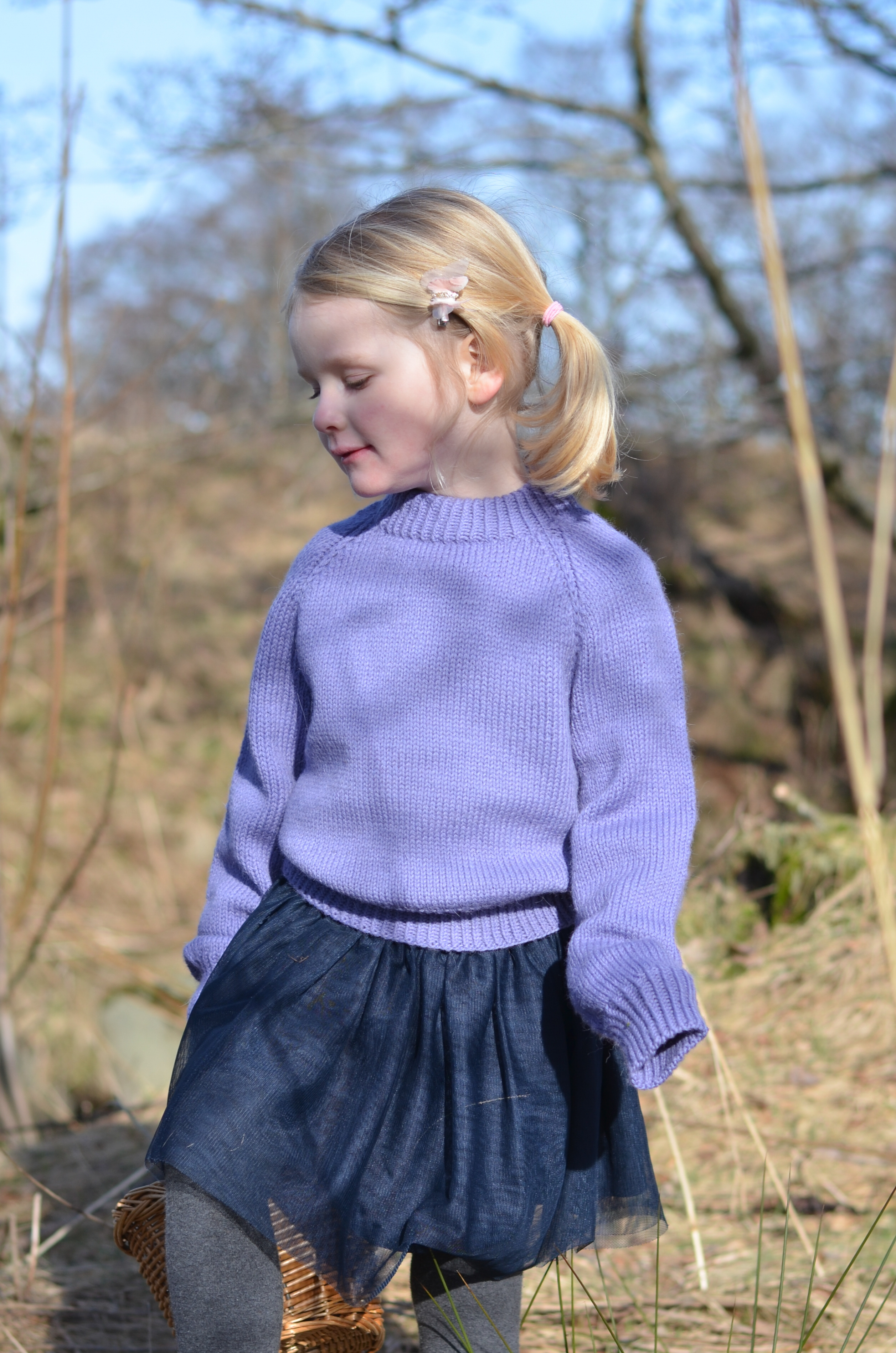 Brit Frafjord ØrstavikUltimate genser barn lilla