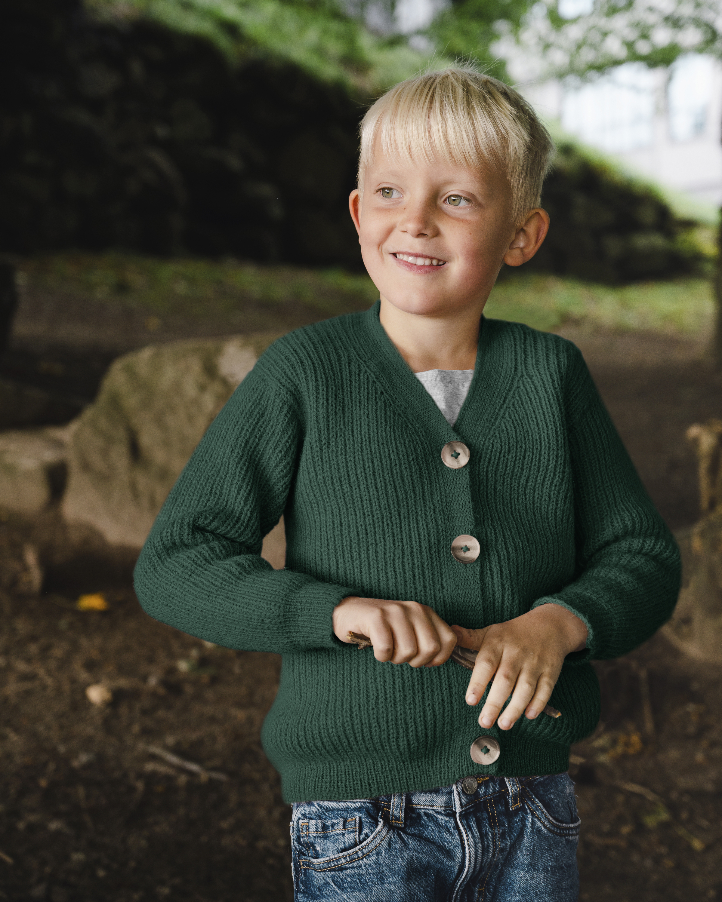 Mari Kalberg SkjævelandLind Cardigan