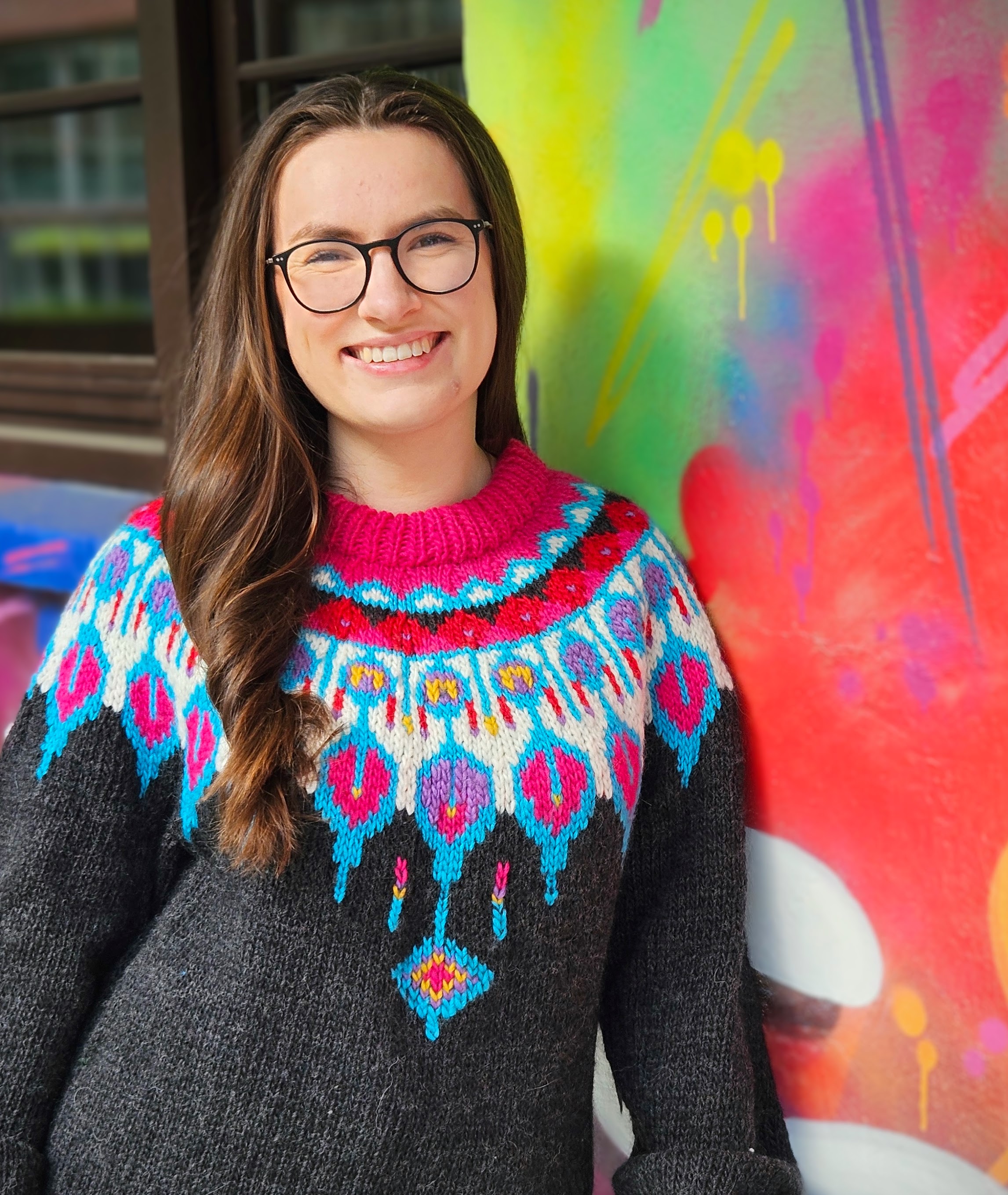 Linka NeumannLille Påfugl garnpakke i Older, designet av Linka Neumann