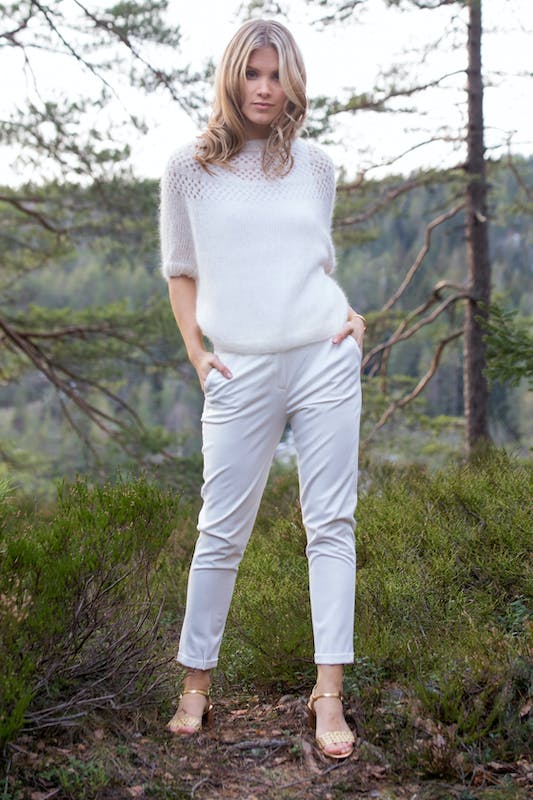 Brit Frafjord ØrstavikGENTLY JUMPER HVIT