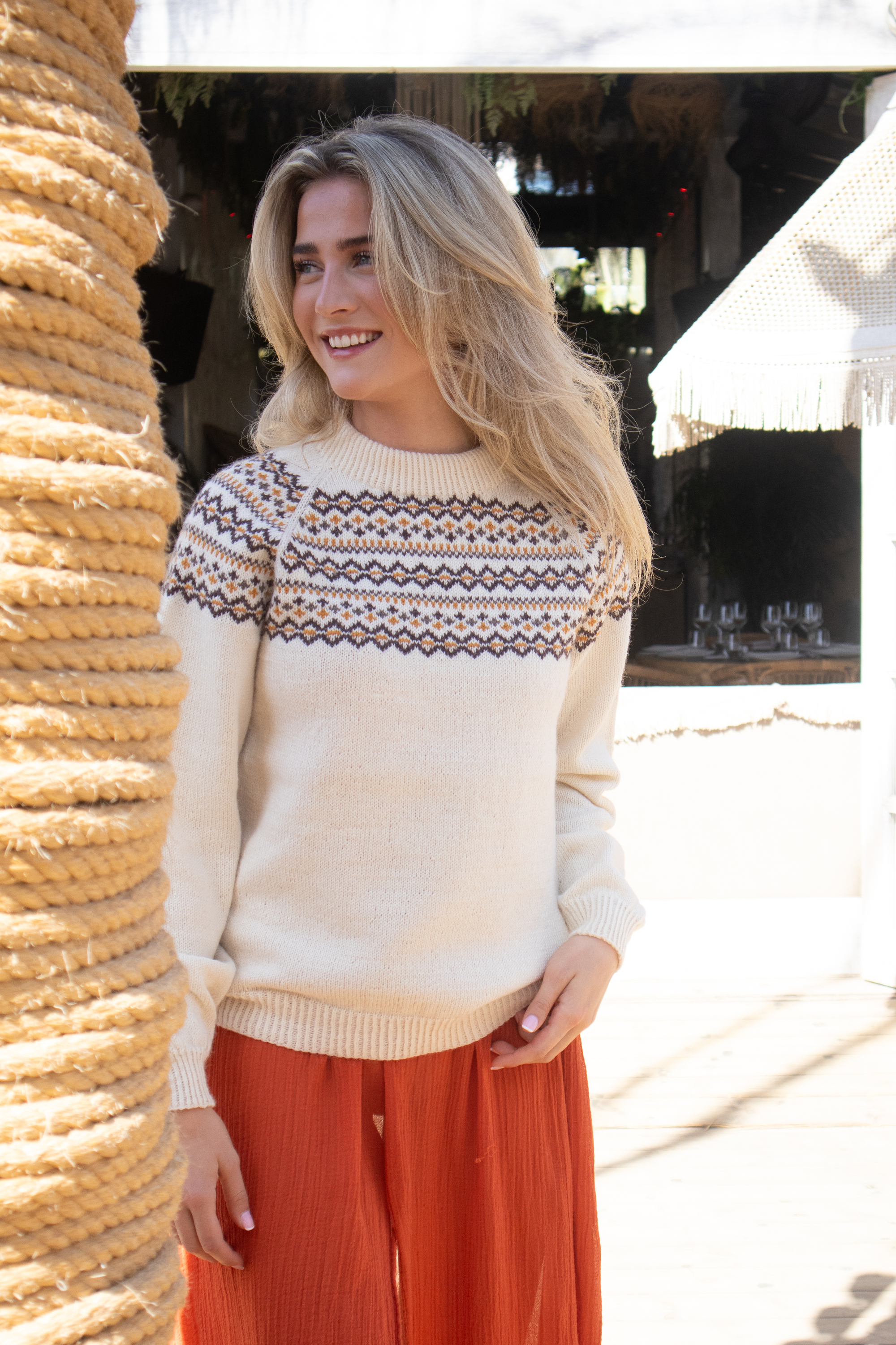 Ane Kydland ThomassenOder Genser i Alpakka Wool