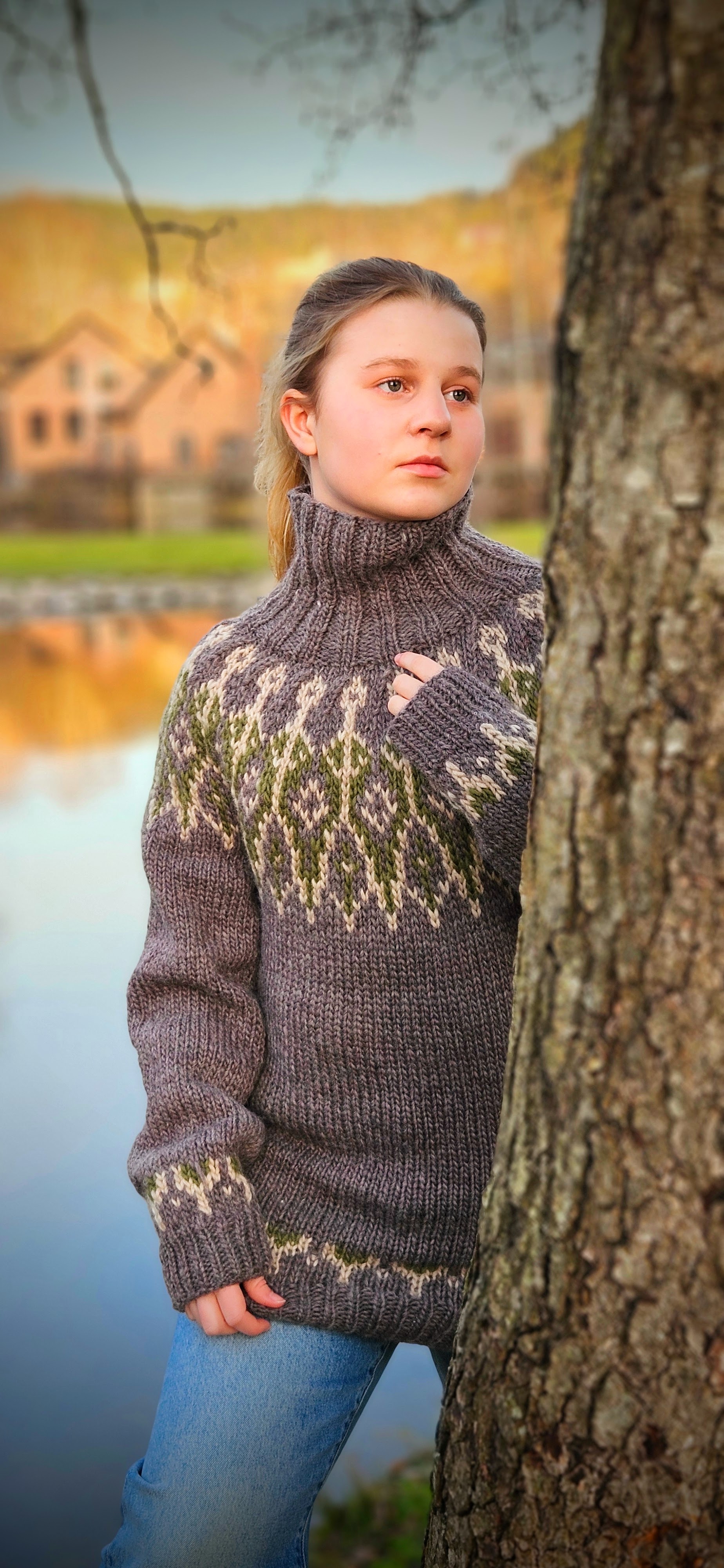 Linka NeumannTusseladd Polar garnpakke  i Naturgarn fra Gjestal garn