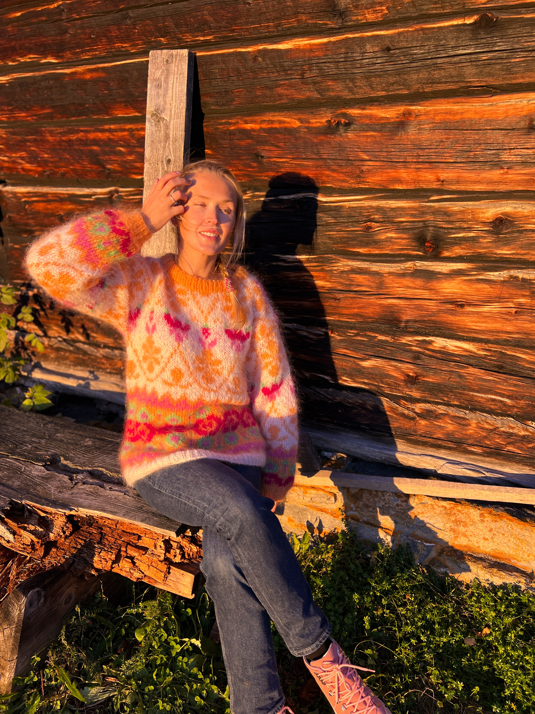 Irene HauglandAlpeglød Genser i Soft