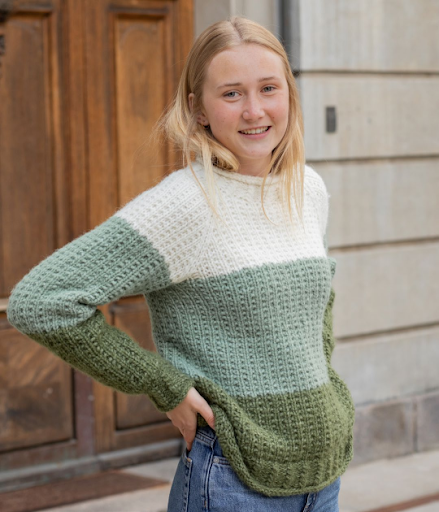 Anne-Kirsti EspenesLyra Genser Stripete