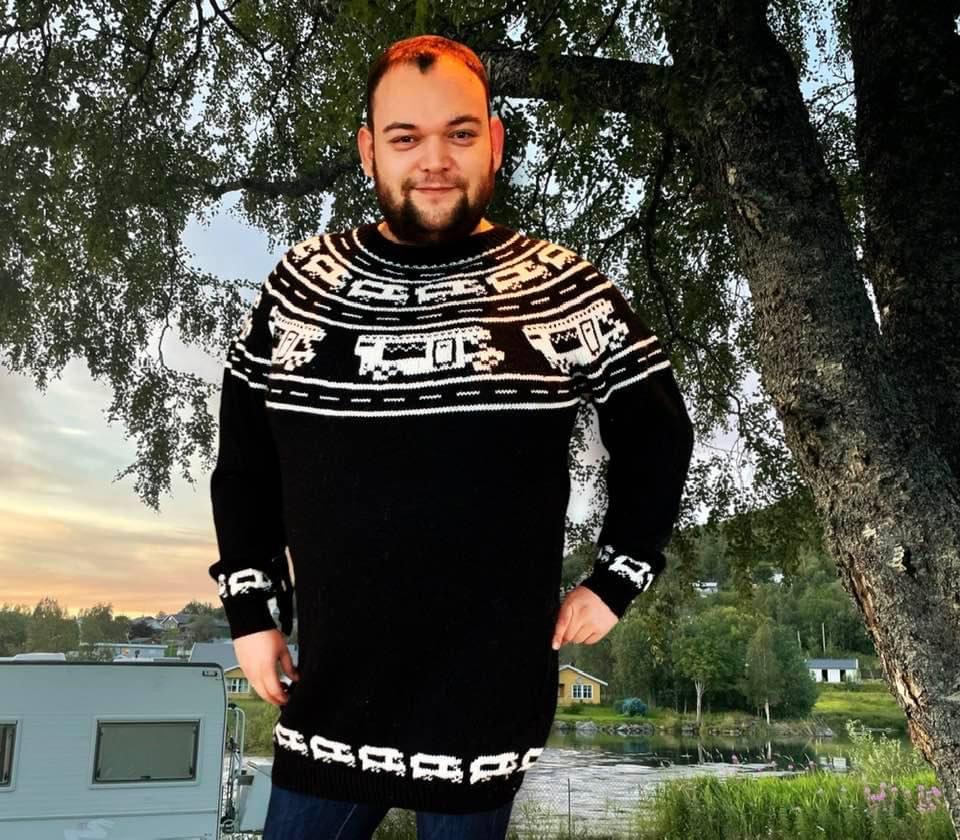 HusgudinnenMy motorhome, genser