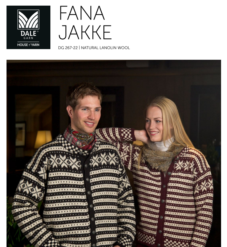 Dale GarnFana jakke voksen