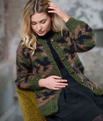 Trine Lise HøysethCamo Cardigan