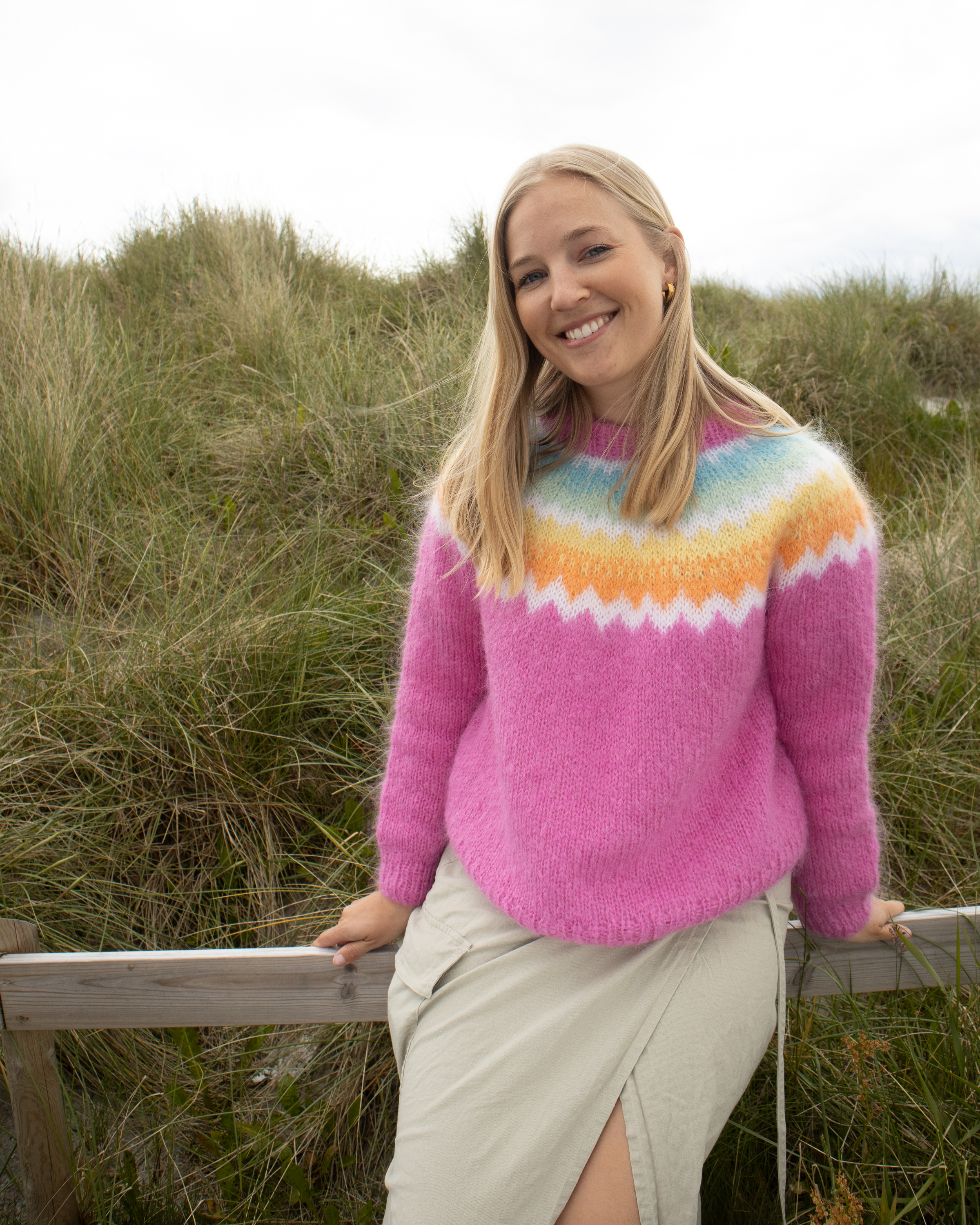 Mari Kalberg SkjævelandLolly genser