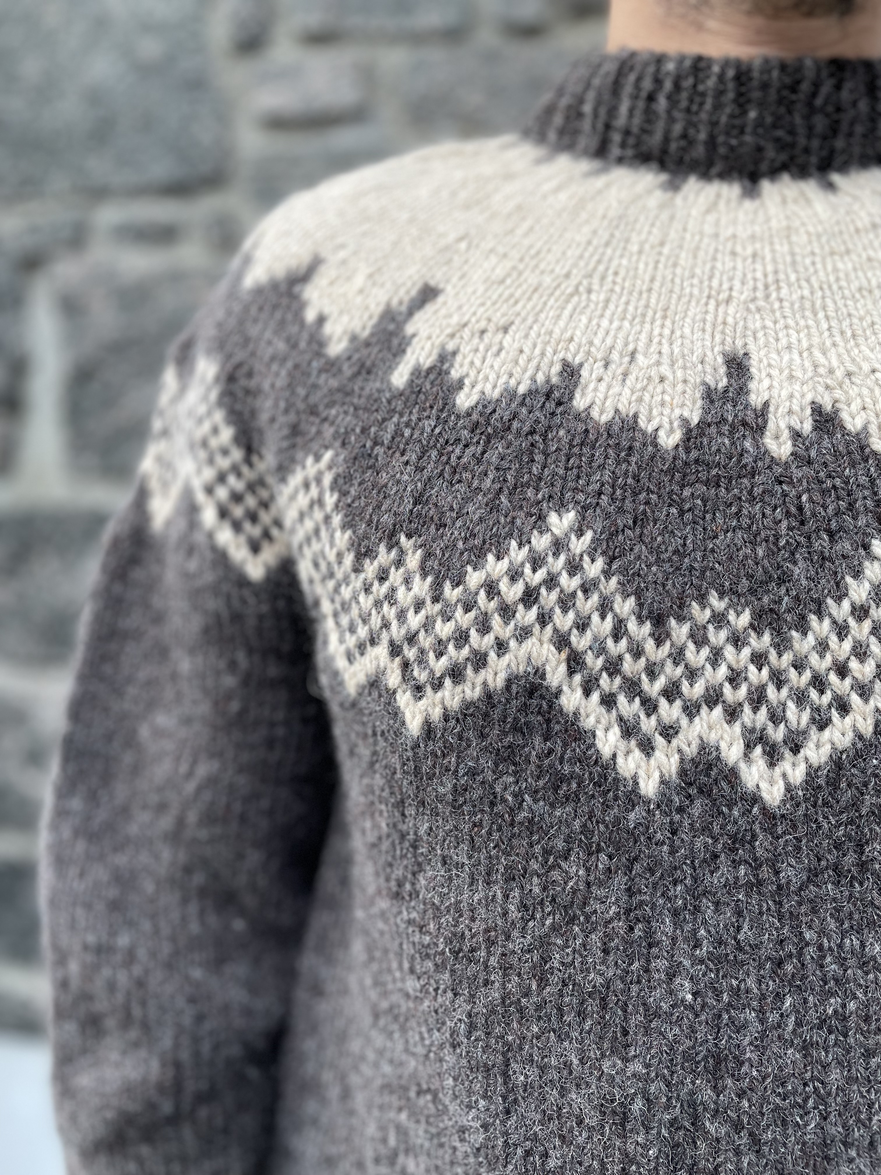 Trollveggen DesignDer Trollveggen-pullover Herren_Deutsch