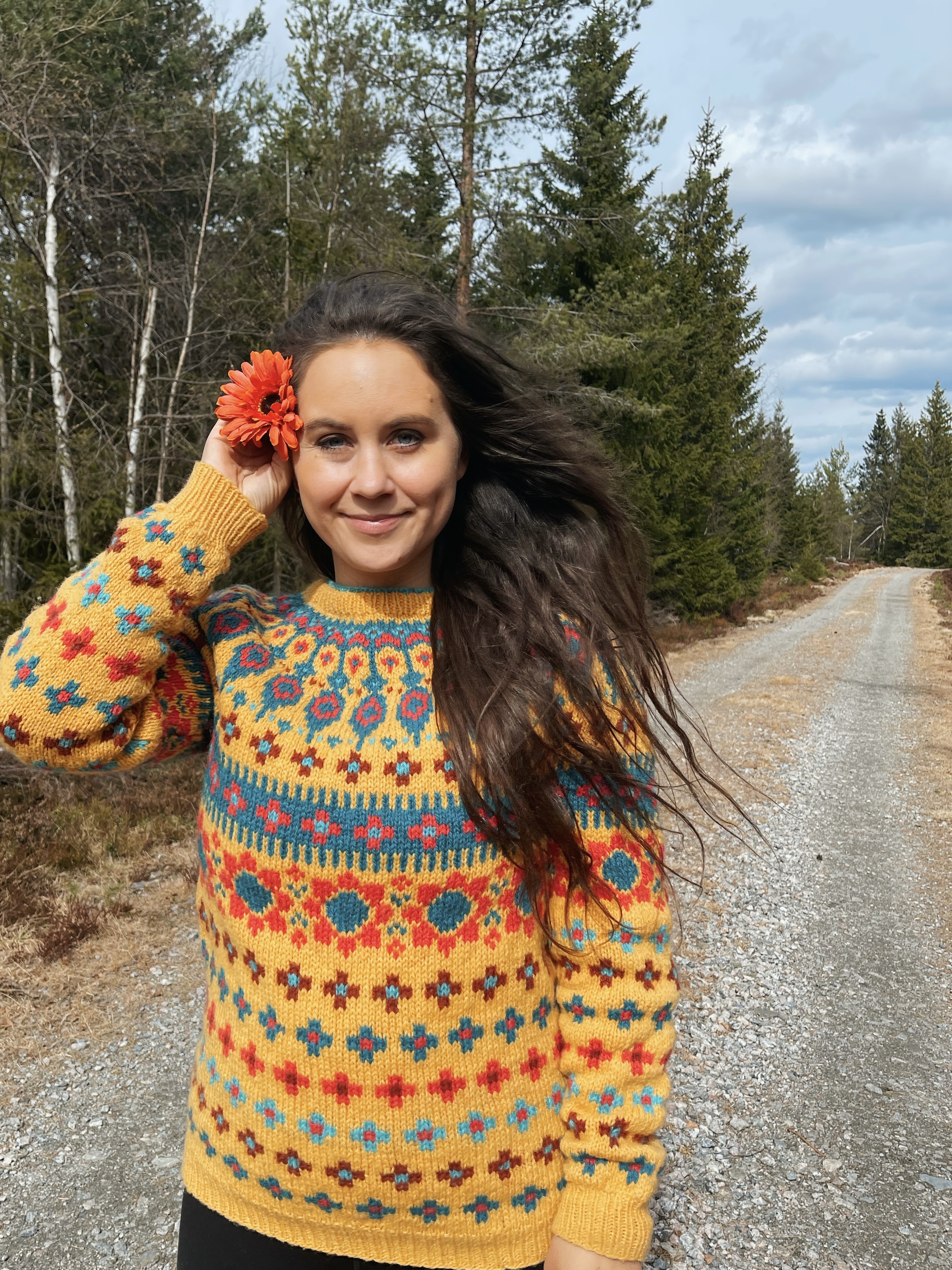 Linka NeumannKatmandu garnpakke, designet av Linka Neumann