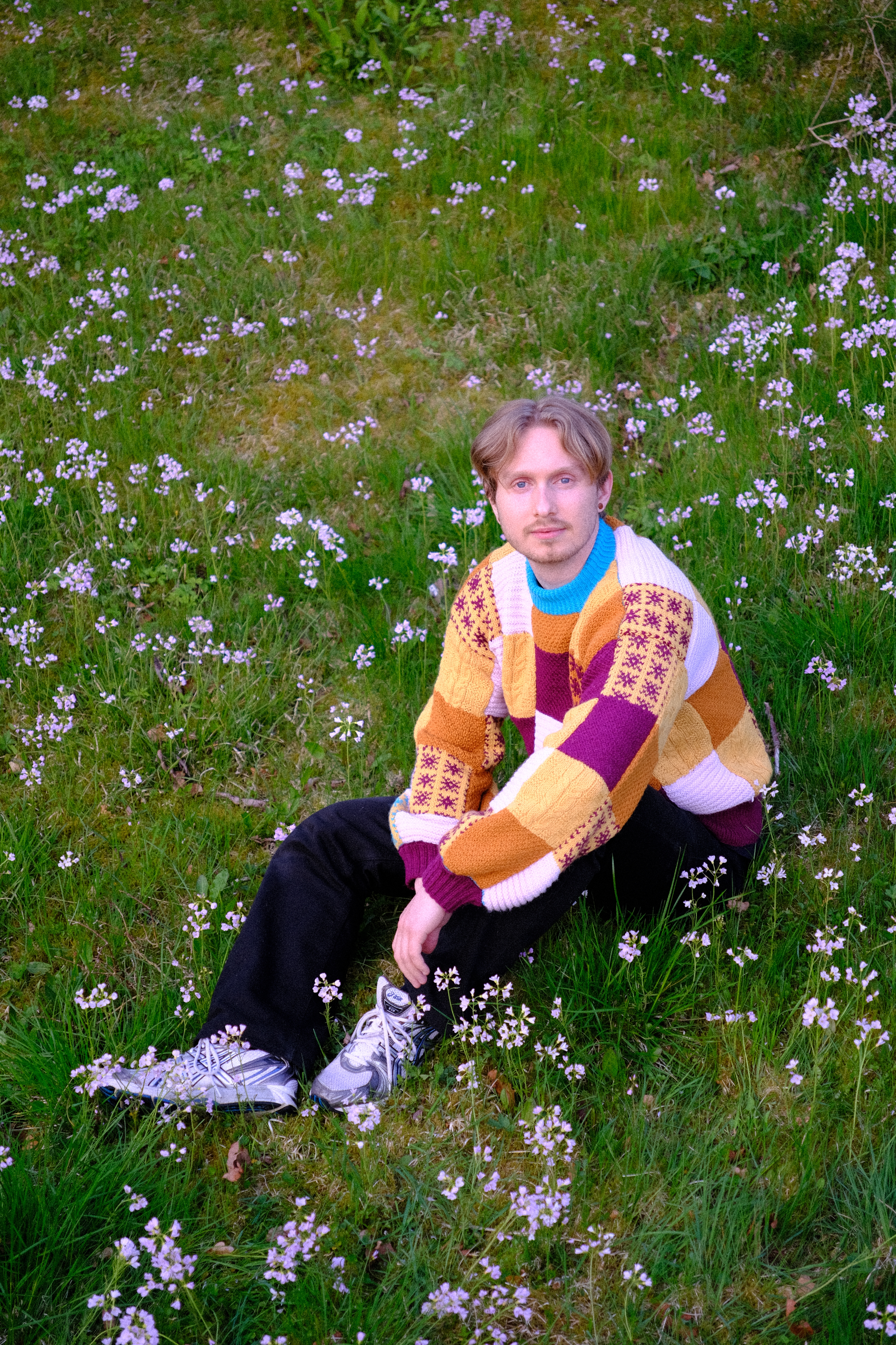 Strikk by TØFLPatchwork genser