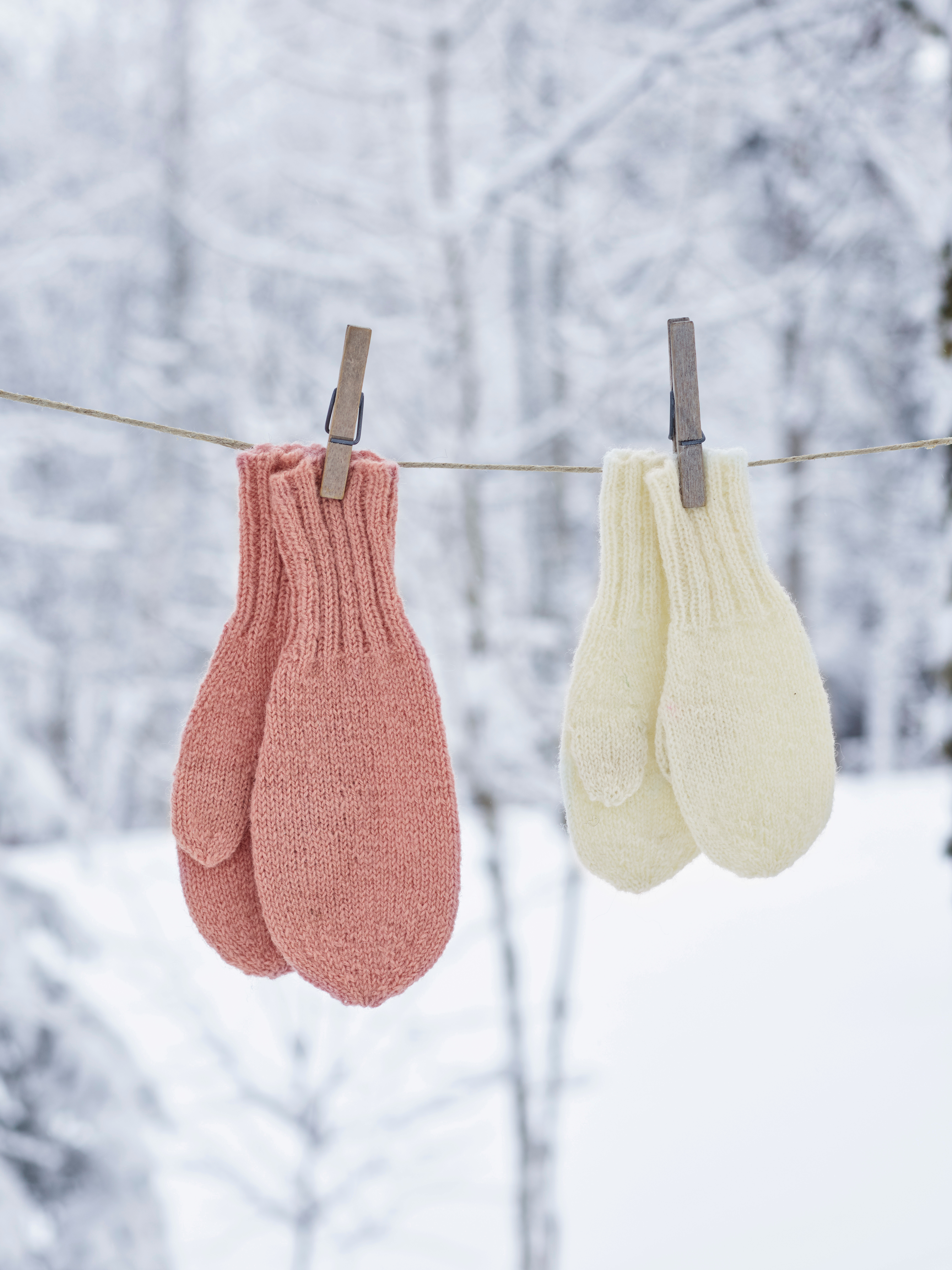 Rauma garnEnkle votter til barna