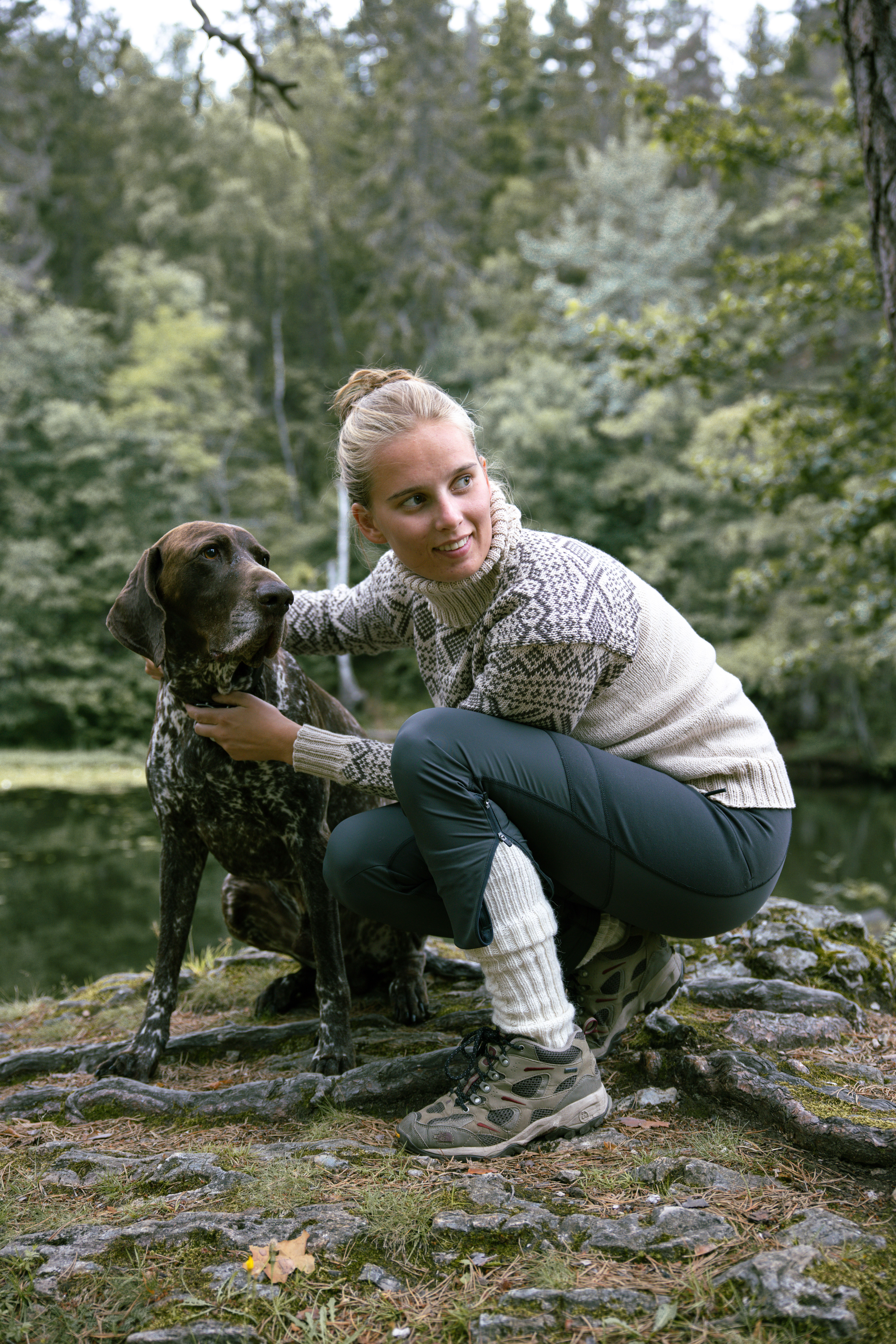 Bitten Eriksen i 1956 Turstrikk - Cortina 